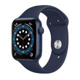 Apple Watch 6 40mm Blue Aluminum Case Deep Navy Sport Band 