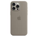 Apple iPhone 15 Pro Max Silicone Case with MagSafe - Clay