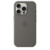 Apple iPhone 16 Pro Max Silicon Case with Magsafe - Stone Gray